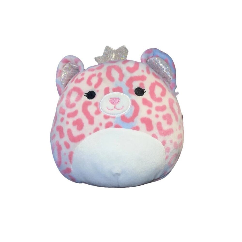 NWT Squishmallows BRANDI The Pink Princess Cheetah 8” Plush Doll